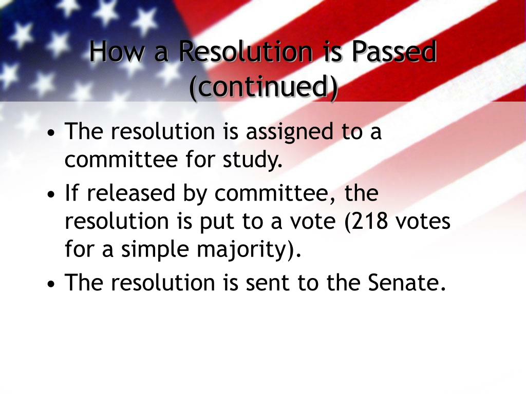 What Is A House Resolution In Congress 2025 Kylie Kassie