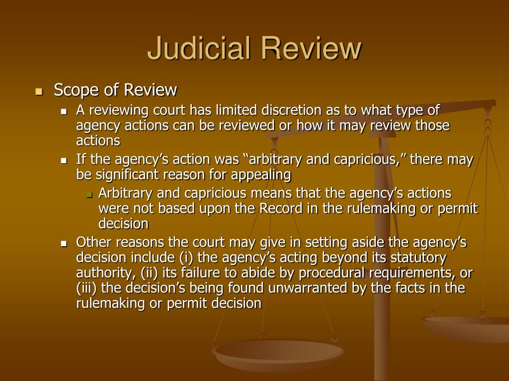 what is judicial review