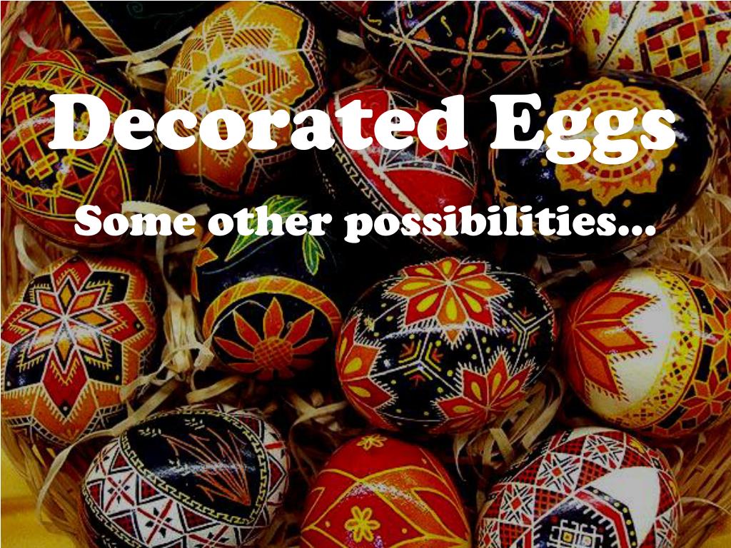 Egg decorating in Slavic culture - Wikipedia