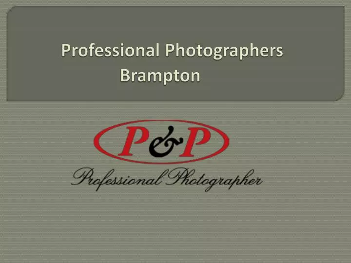 professional photographers brampton n.
