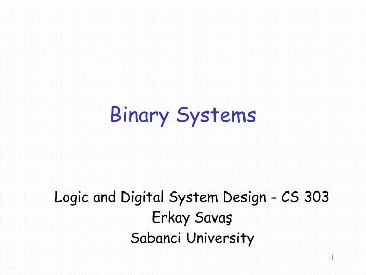 binary systems n.