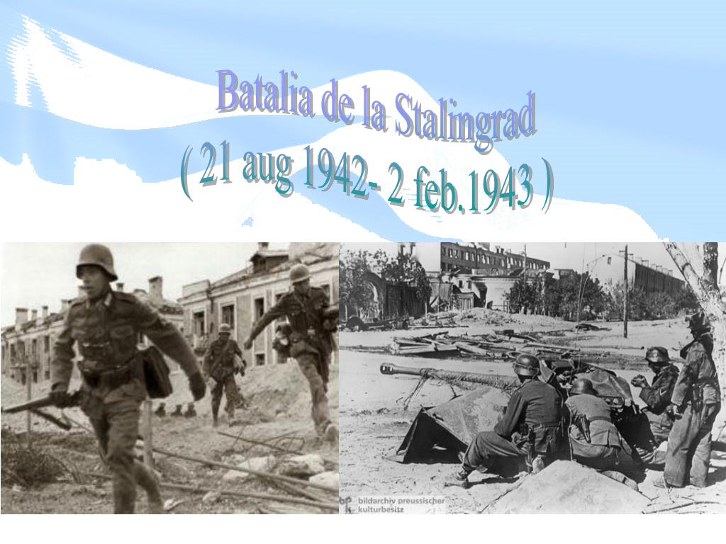 PPT - Batalia de la Stalingrad ( 21 aug 1942- 2 feb.1943 ) PowerPoint  Presentation - ID:3646669