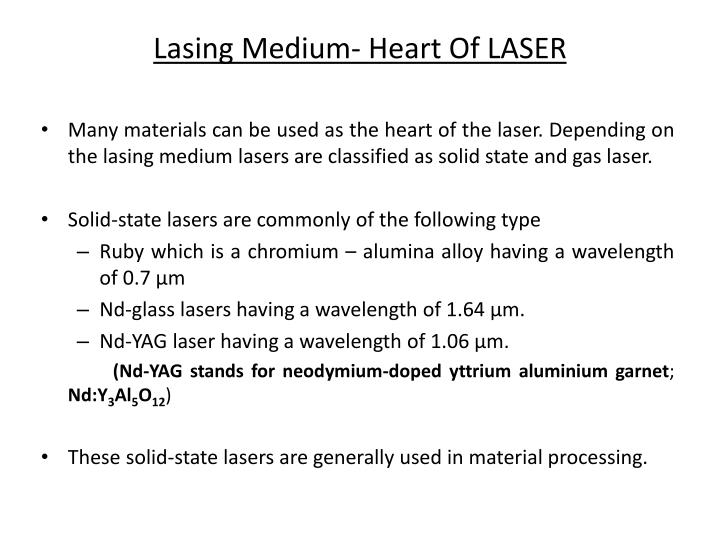 PPT Laser Beam Machining (LBM ) PowerPoint Presentation ID3646972