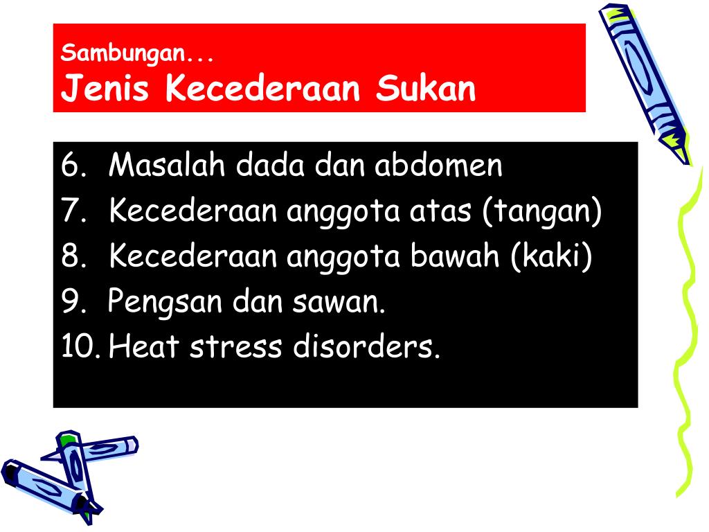 PPT - Perubatan Kecemasan Kecederaan sukan PowerPoint 