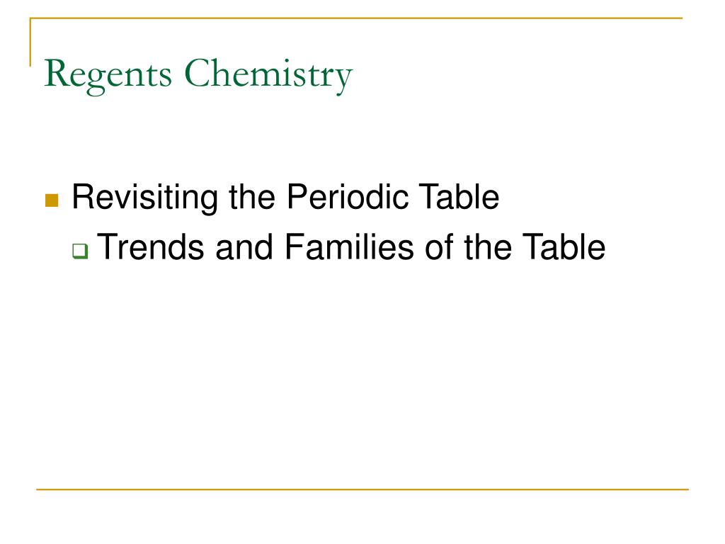 Ppt Regents Chemistry Powerpoint