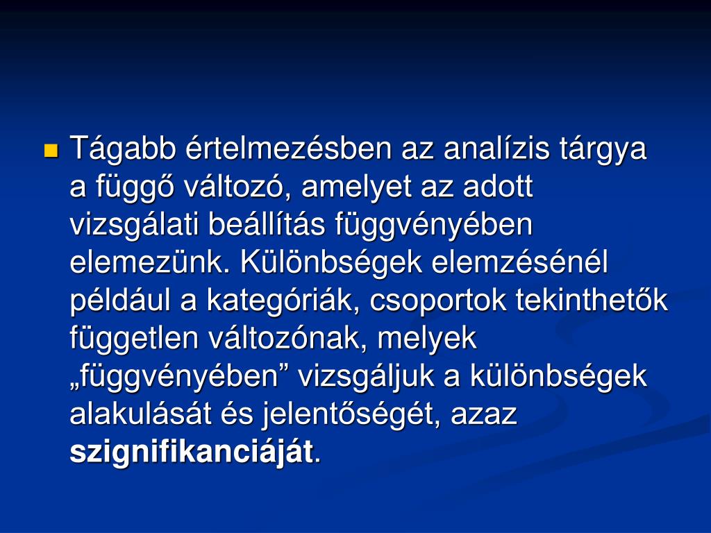 PPT - Statisztikai alapok PowerPoint Presentation, free download -  ID:3648309