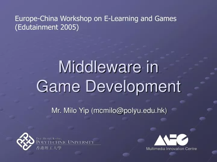 middleware in game development n.