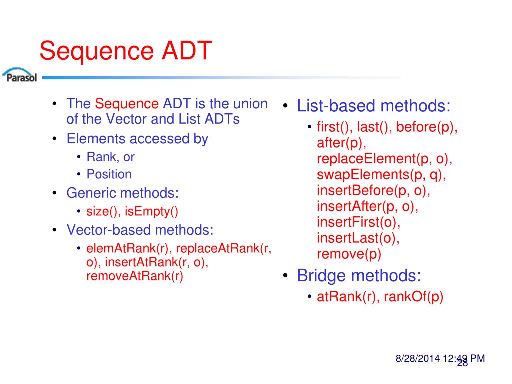 PPT - Chapter 6: Vectors, Lists and Sequences PowerPoint Presentation ...