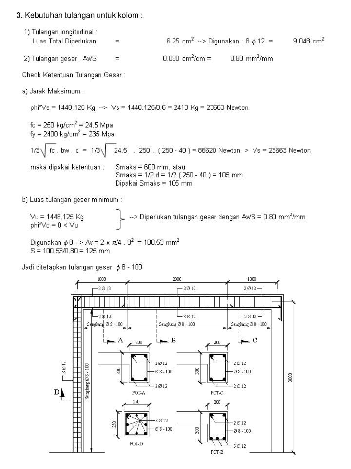 PPT - DESAIN BETON BERTULANG PowerPoint Presentation - ID:3654550