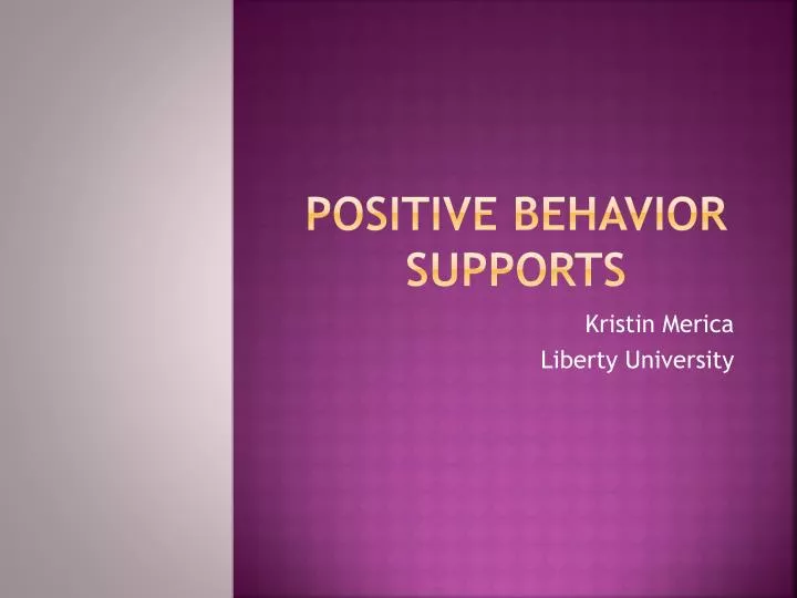 positive behavior supports n.