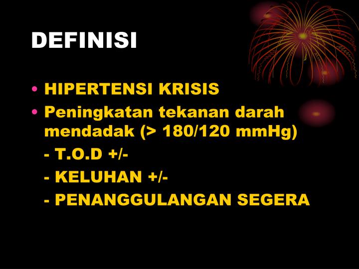 PPT - HIPERTENSI KRISIS PowerPoint Presentation - ID:3656312
