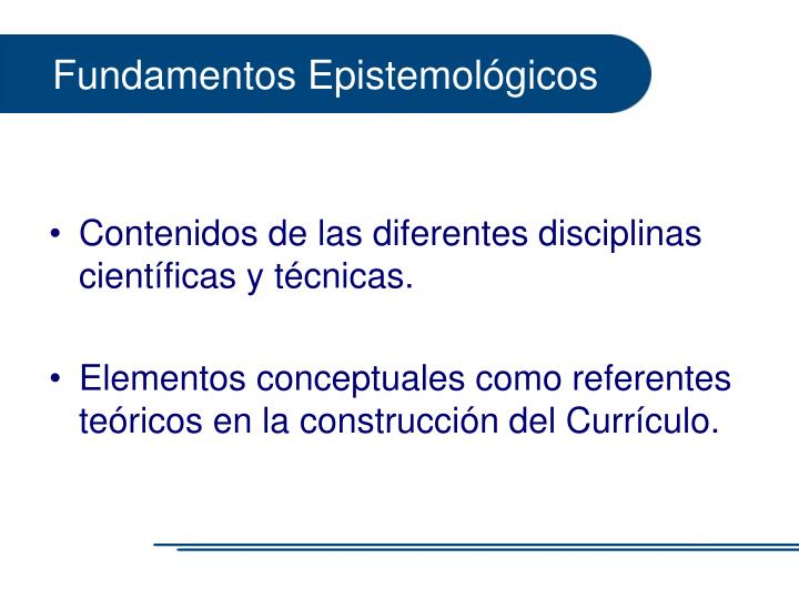 PPT - Fundamentos Del Currículo PowerPoint Presentation - ID:3657868