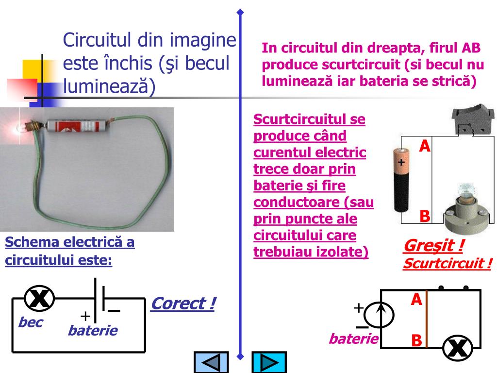 PPT - Circuitul Electric PowerPoint Presentation, free download - ID:3658021