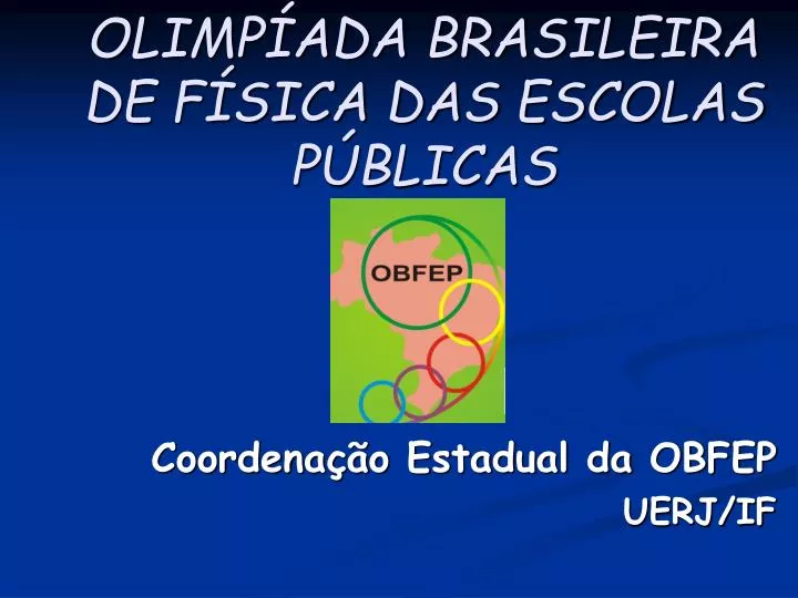 olimp ada brasileira de f sica das escolas p blicas n.