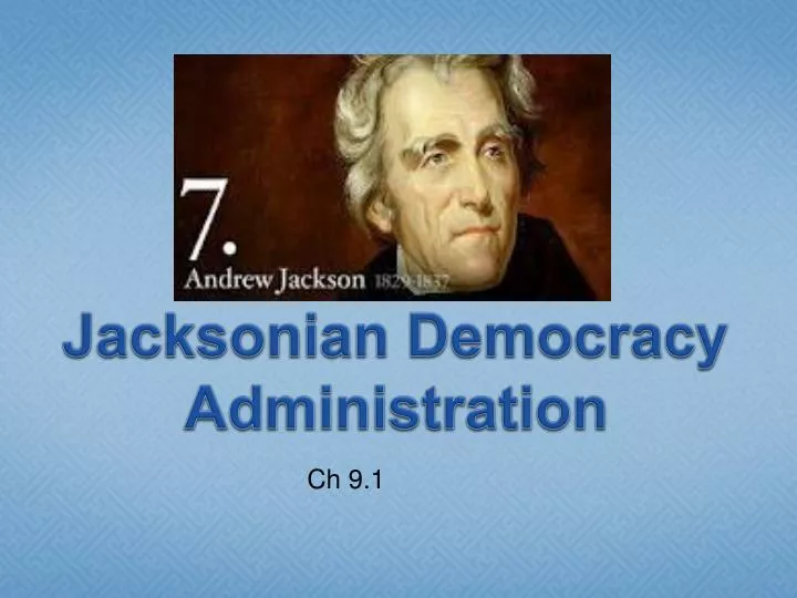 is andrew jackson democratic Jacksonian democracy a movement for more democracy in american government in the 1830s led by president andrew jackson, this movement championed greater rights for the common man and was opposed to any signs of aristocracy in the nation. is andrew jackson democratic Jacksonian democracy a movement for more democracy in american government in the 1830s led by president andrew jackson, this movement championed greater rights for the common man and was opposed to any signs of aristocracy in the nation.