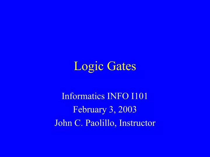 logic gates n.
