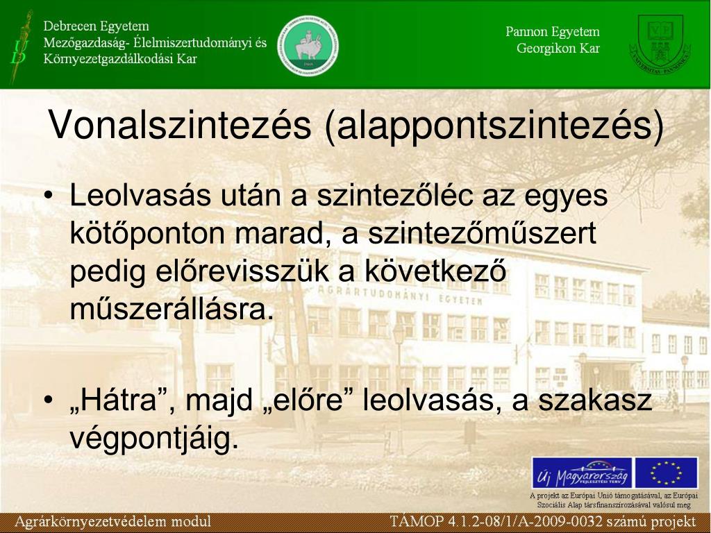 PPT - Geodéziai alapismeretek II. 25.lecke PowerPoint Presentation, free  download - ID:3662840