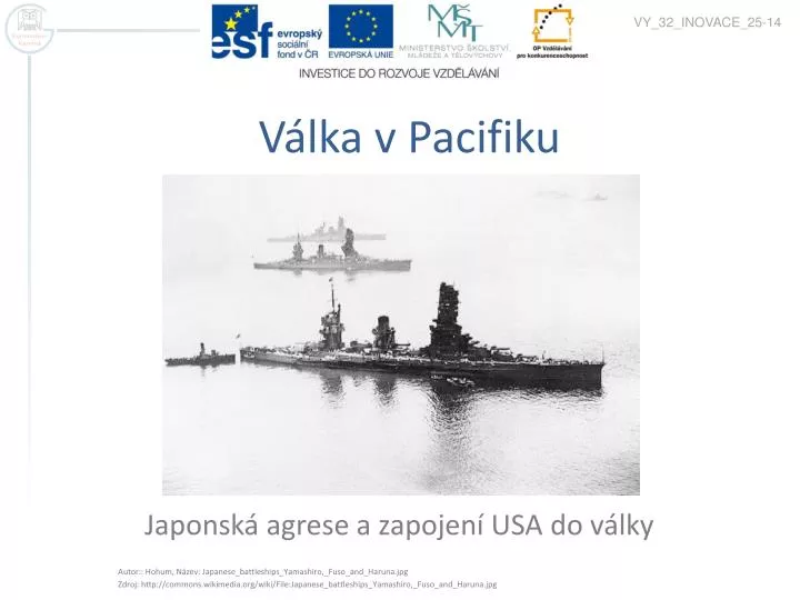 PPT Válka v Pacifiku PowerPoint Presentation, free download ID3667320