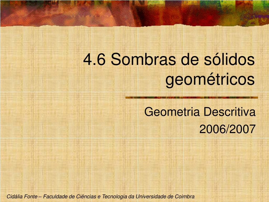 SÓLIDOS GEOMÉTRICOS - Com a professora Gis 