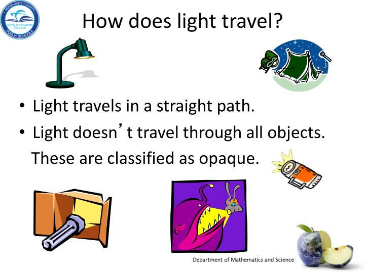 explain travelling light