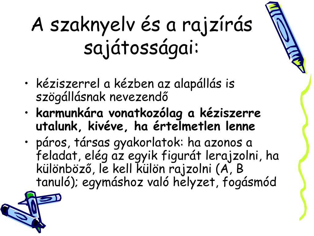 PPT - A rajzírás PowerPoint Presentation, free download - ID:3672097