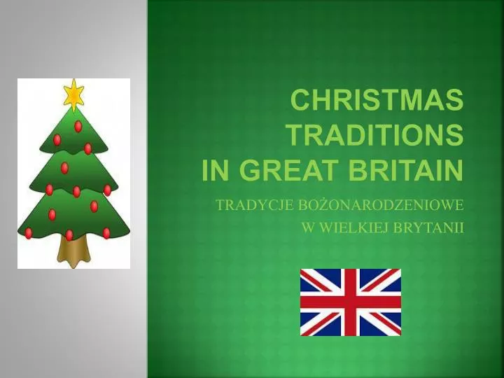 christmas in the uk presentation