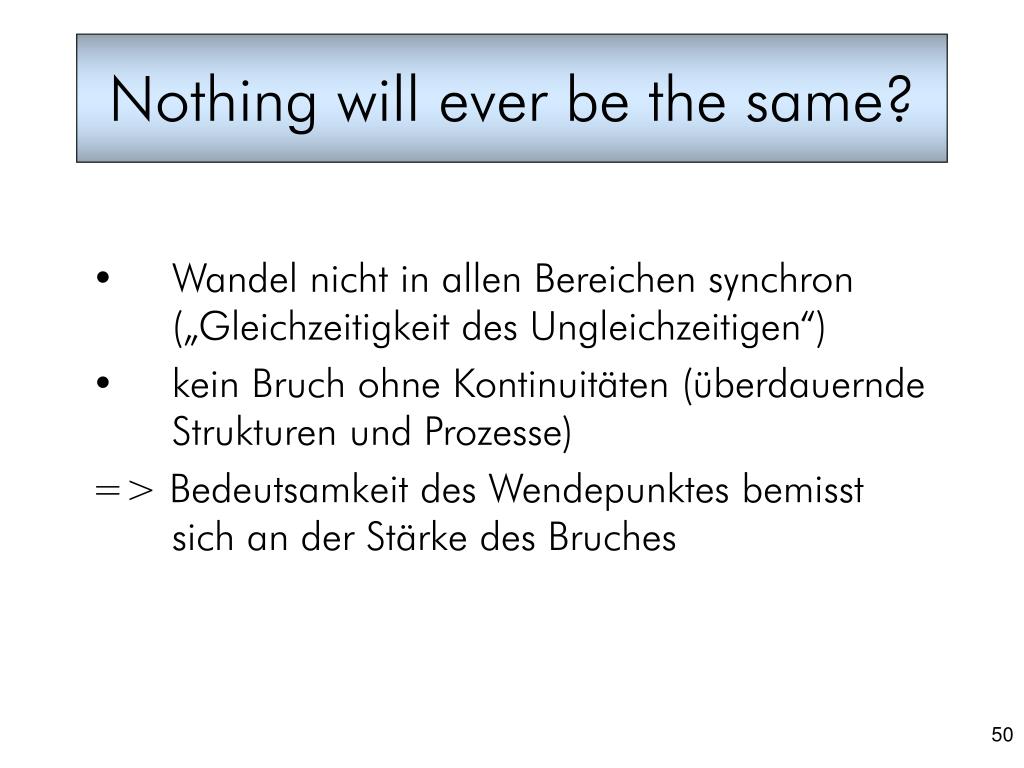 PPT vergessene Einheiten vertane Chancen? PowerPoint Presentation