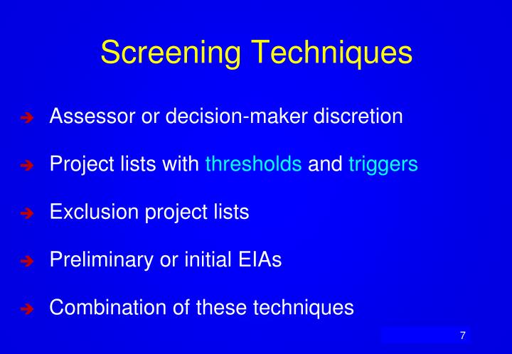 PPT - EIA Process, IEE, TOR Dr. Wesam Al Madhoun PowerPoint ...