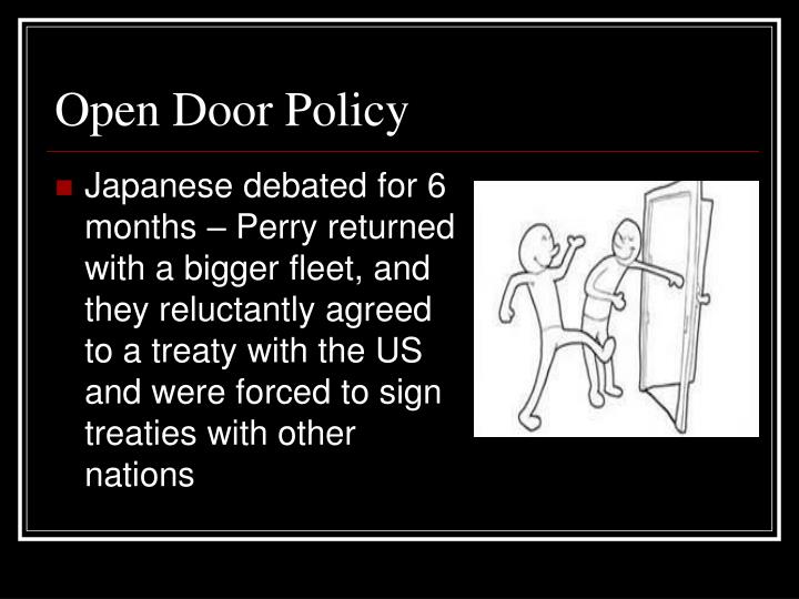 Open Door Policy Army Open Door Policy Army
