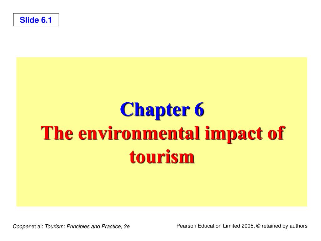 environmental impacts of tourism analysis