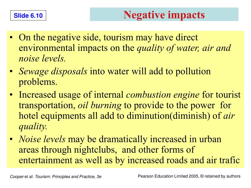 negative impacts of tourism on the local community