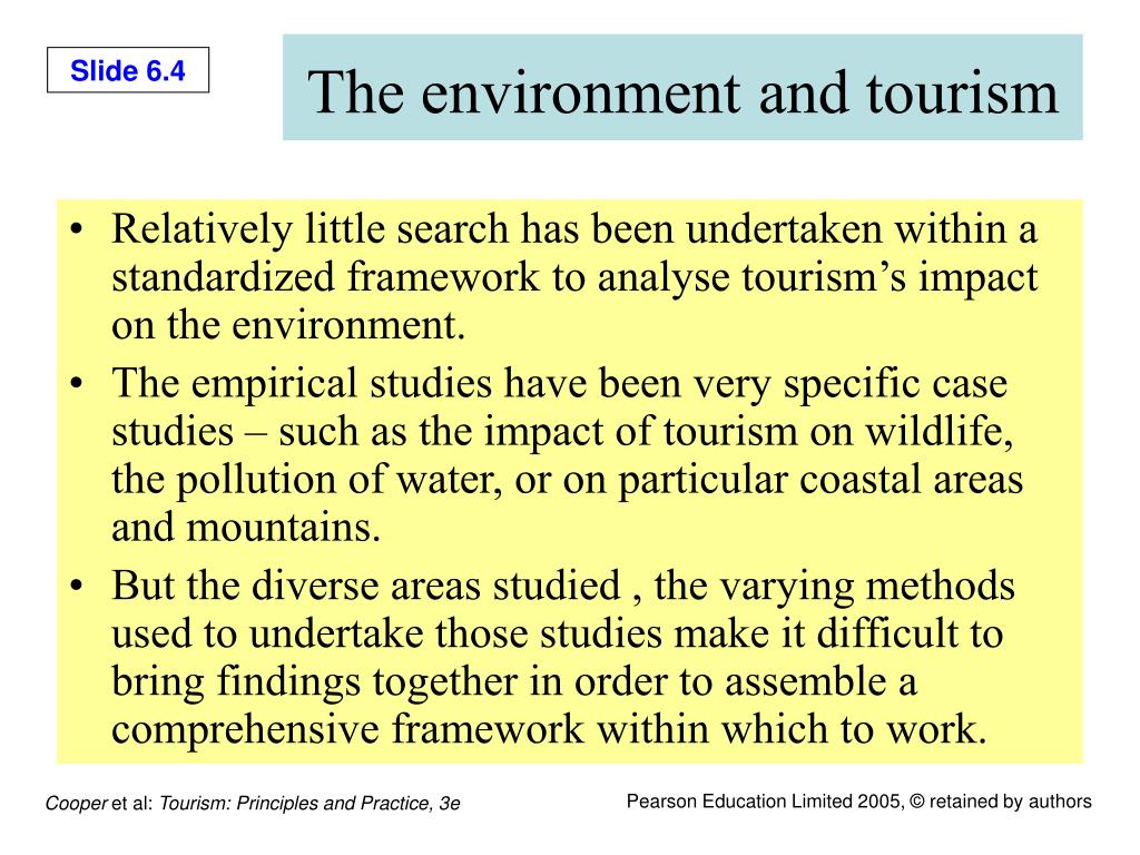 environmental impacts of tourism analysis