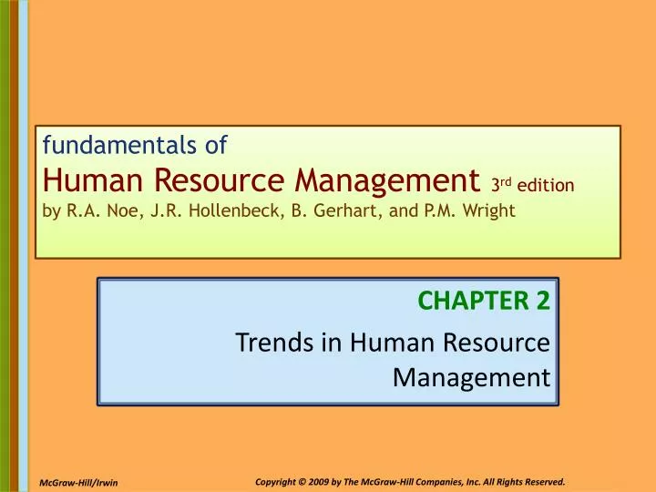 human resource management chapter 2 human resource management chapter 2