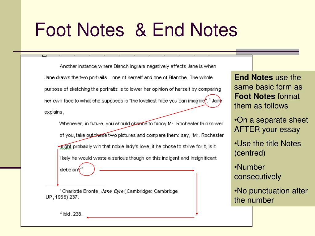 end notes end notes