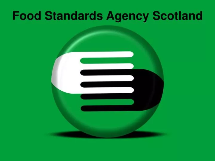 Food standards agency jobs scotland
