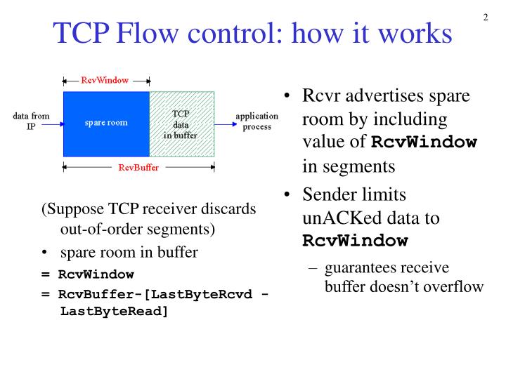 PPT TCP Flow Control PowerPoint Presentation ID3685376
