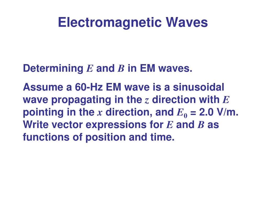 Ppt Maxwells Equations And Electromagnetic Waves Powerpoint Presentation Id3685470 1357