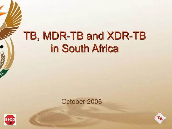 tb mdr tb and xdr tb in south africa n.