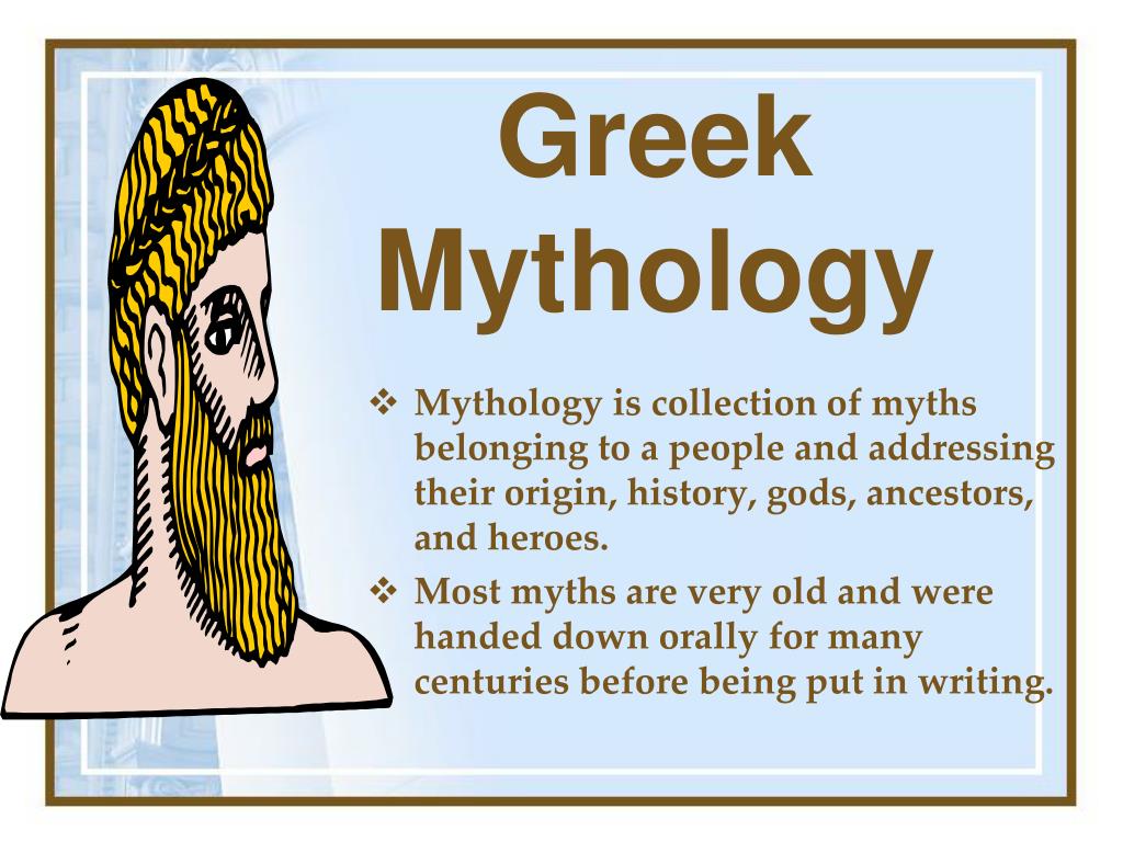 presentation on greek mythology