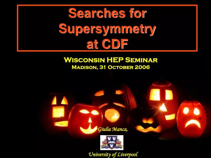 searches for supersymmetry at cdf n.