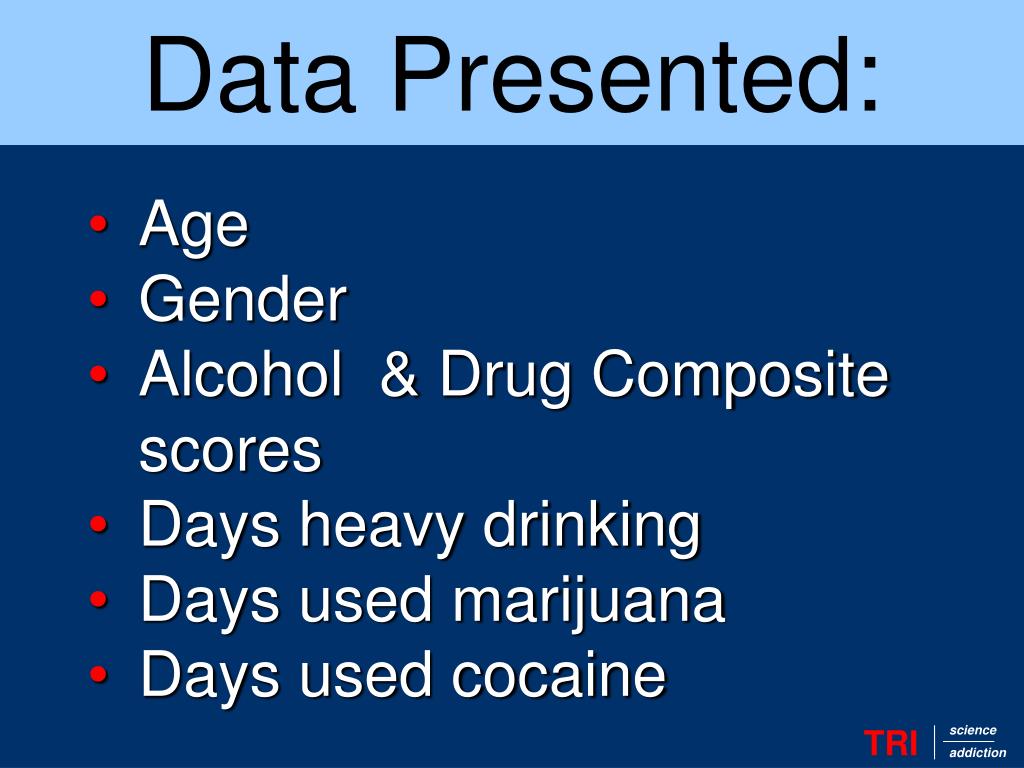 PPT - The Addiction Severity Index (ASI) Across Cultures PowerPoint ...