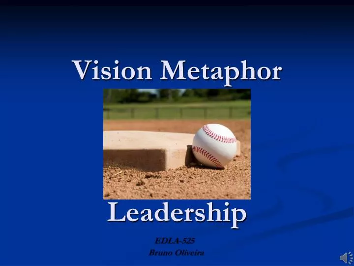 vision metaphor leadership n.