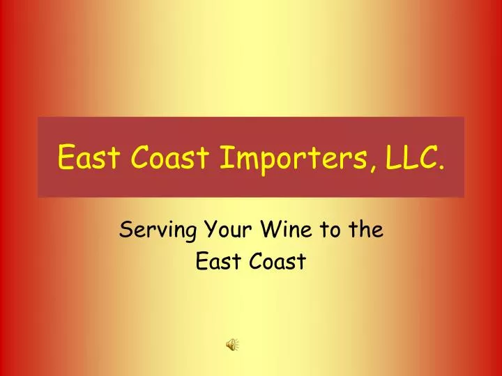 east coast importers llc n.