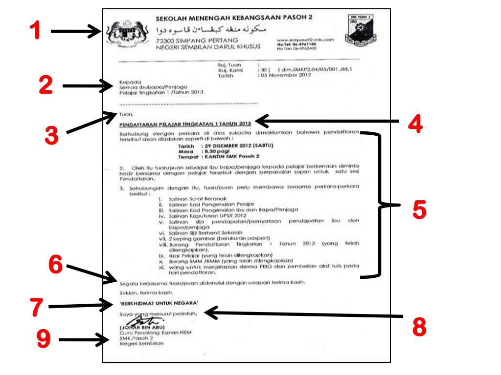 Format Surat Rasmi Intan - Blog Mesra a Format Surat Rasmi Intan - Blog Mesra a