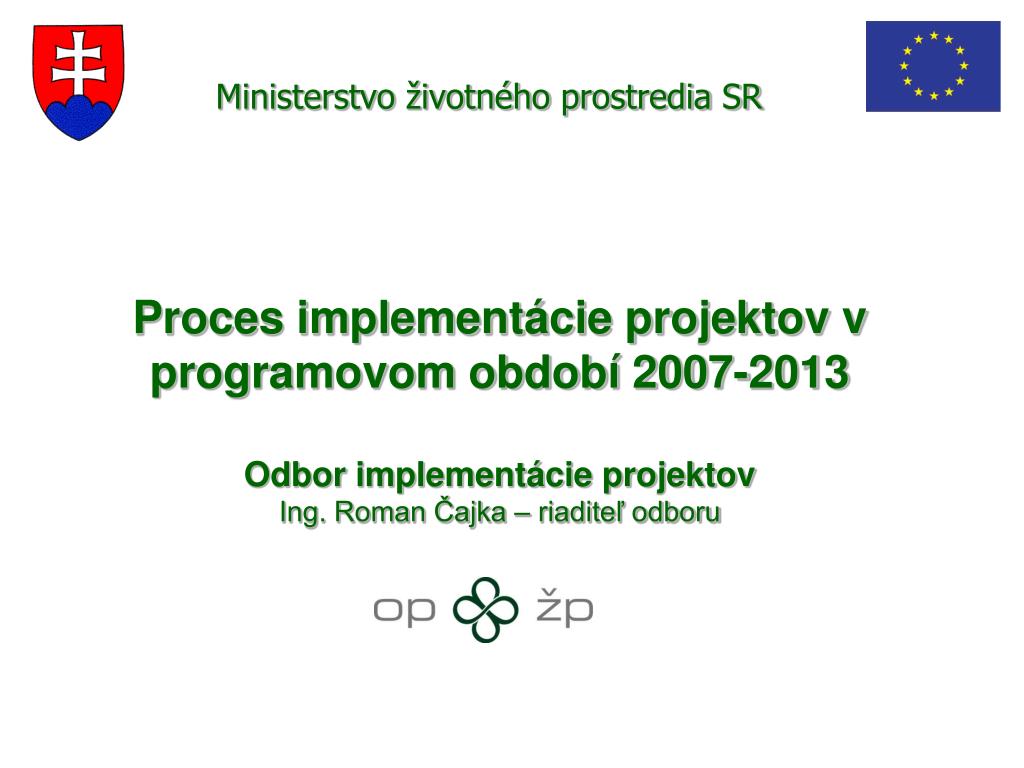 PPT - Ministerstvo životného prostredia SR PowerPoint Presentation, free  download - ID:3694549