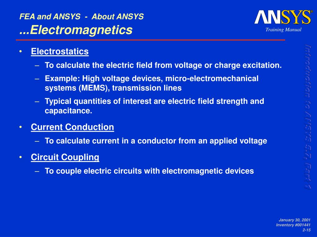 PPT - FEA And ANSYS PowerPoint Presentation, Free Download - ID:3695703