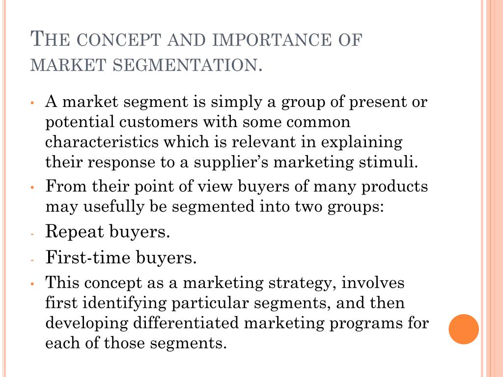 PPT Industrial Market Segmentation PowerPoint Presentation, free