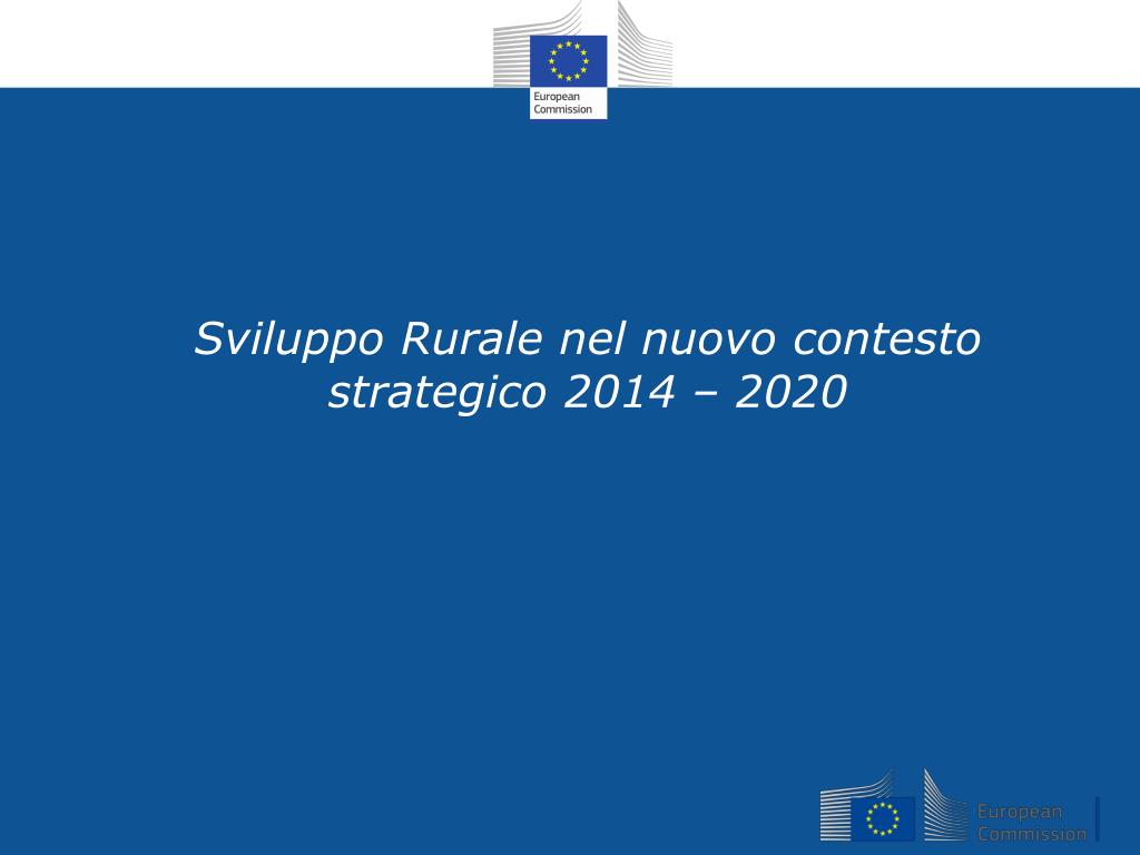 Ppt Misure Forestali Nei Programmi Di Sviluppo Rurale 2014 2020 Proposta Della Commissione E