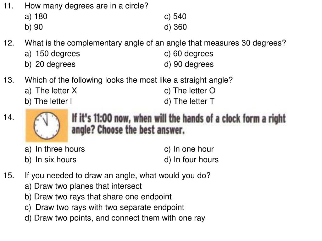 angles add up to 180 degrees