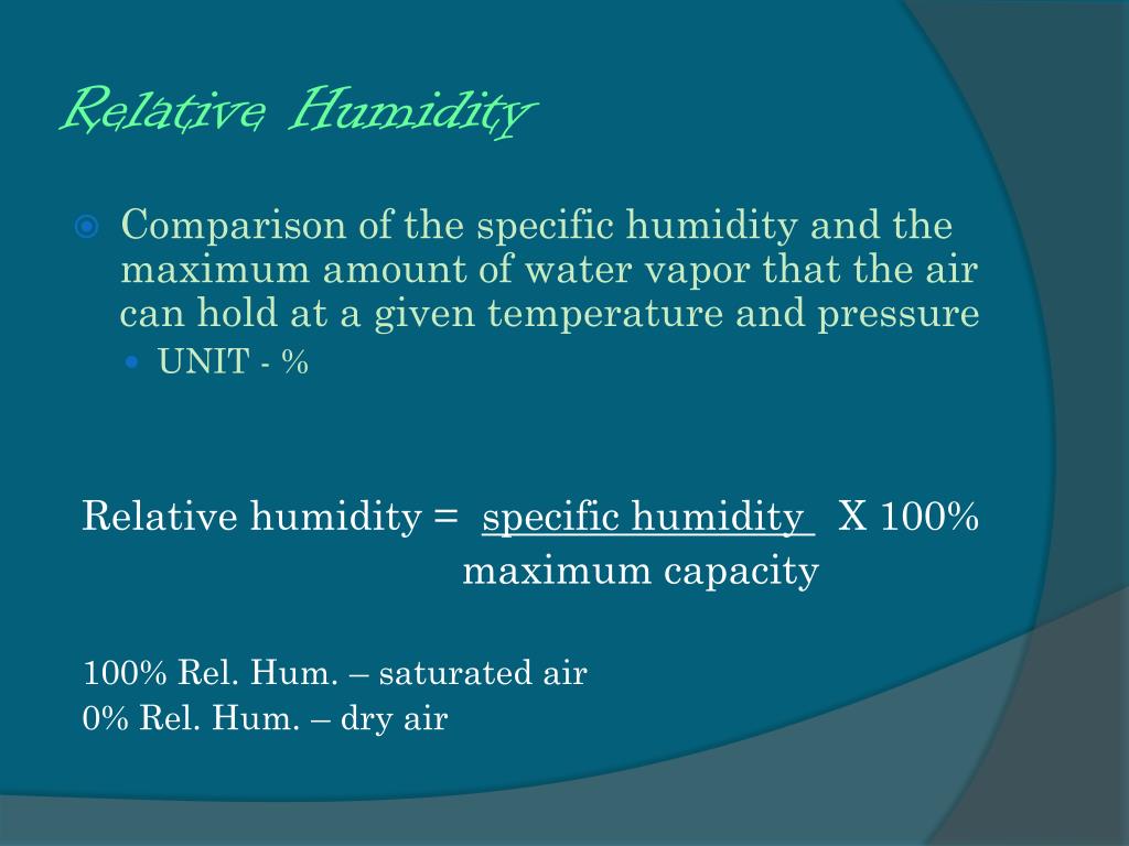 PPT HUMIDITY AND DEW POINT PowerPoint Presentation, free download